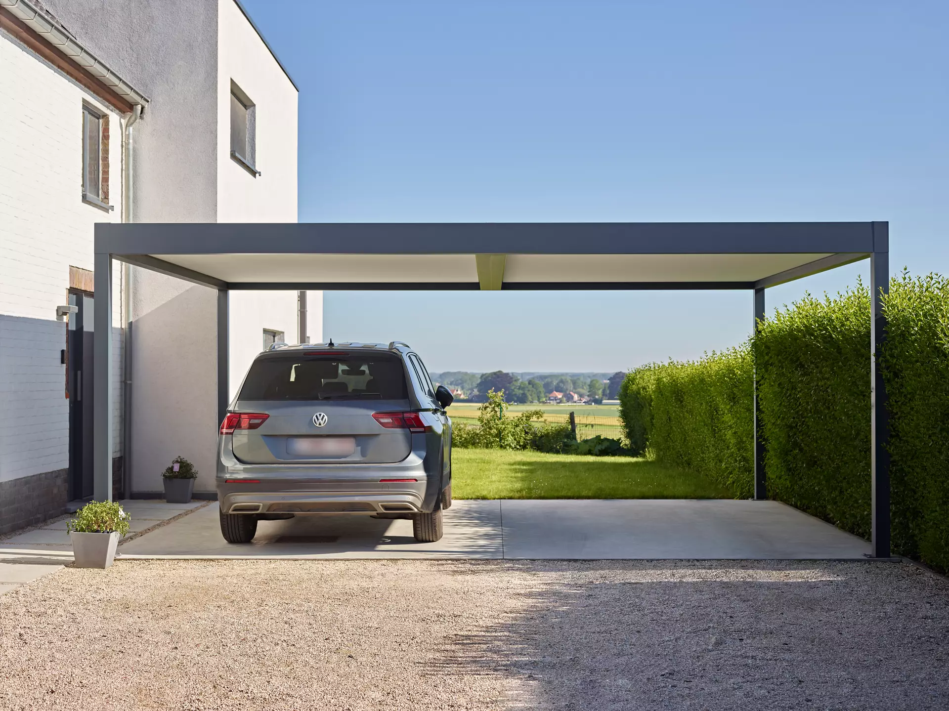 Algarve Canvas carport installation