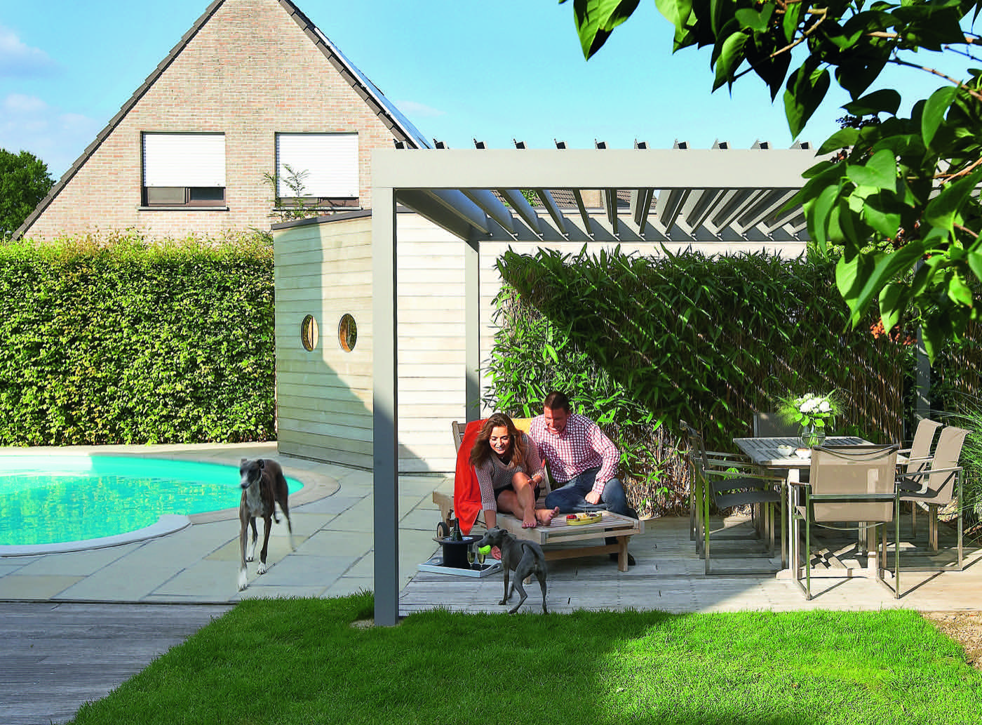 Algarve pergola installation, Drongen
