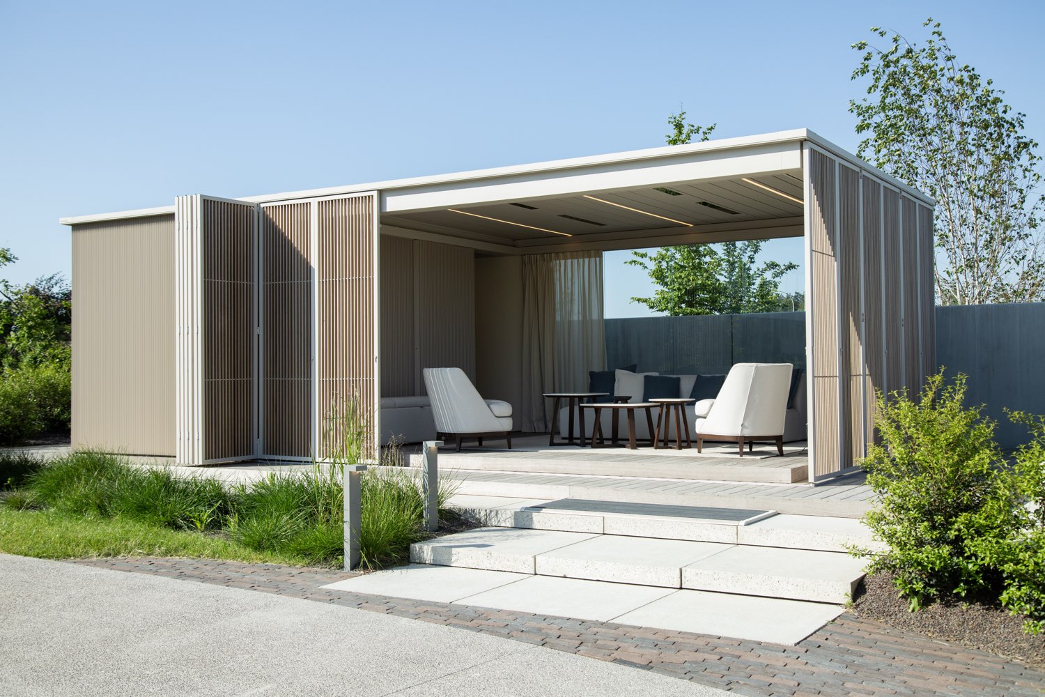 Amani pergola installation