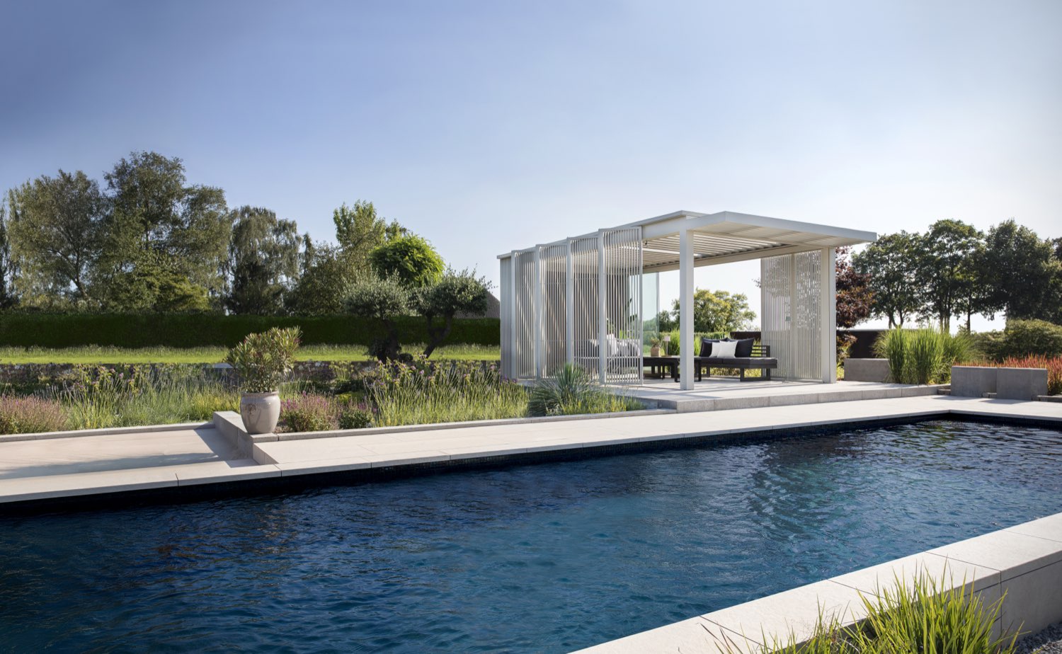 Amani pergola installation