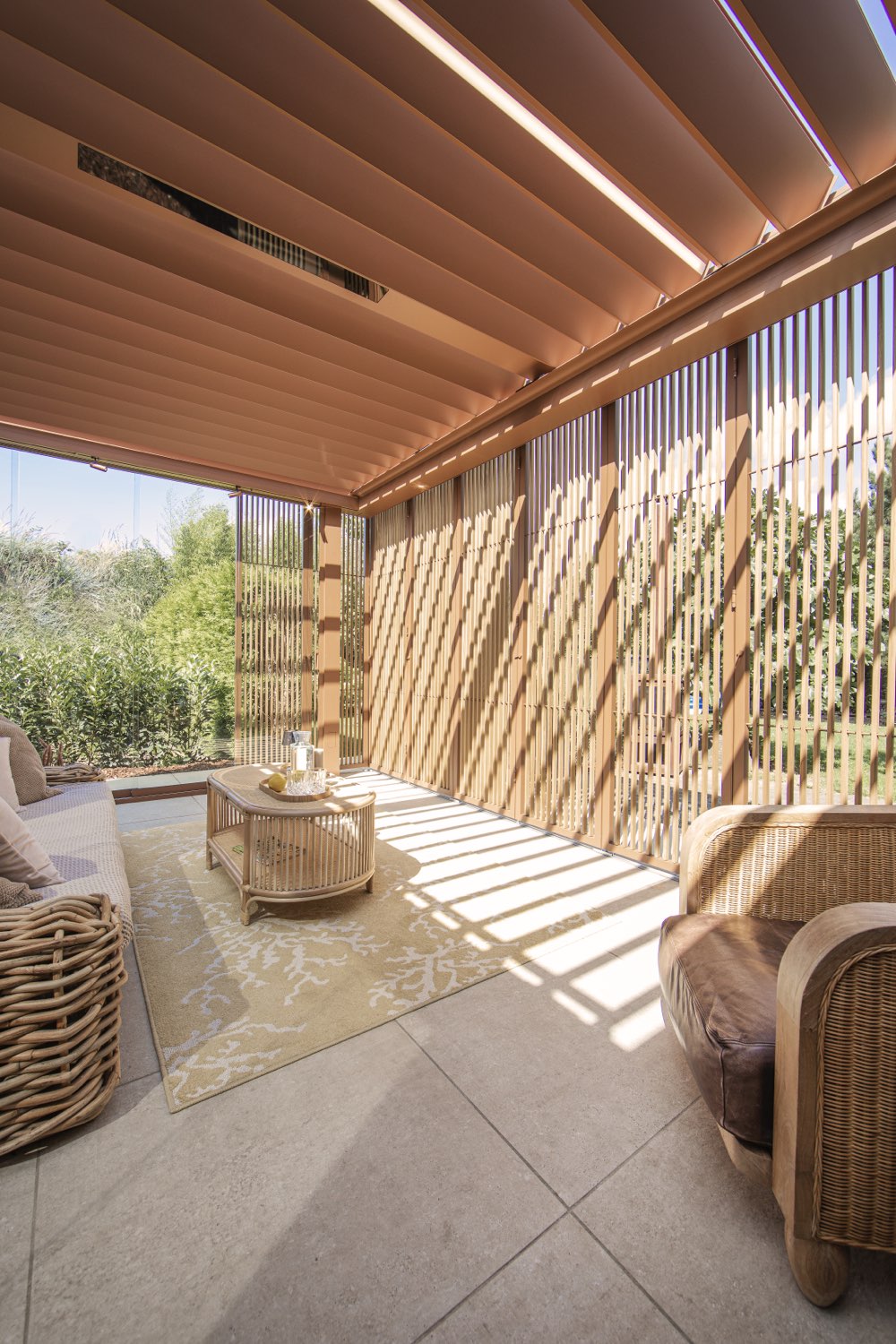 Amani pergola installation