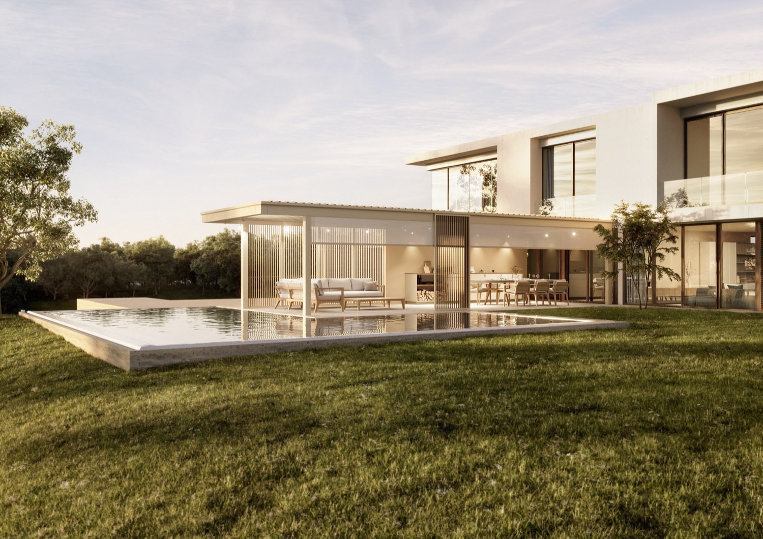 Amani pergola installation