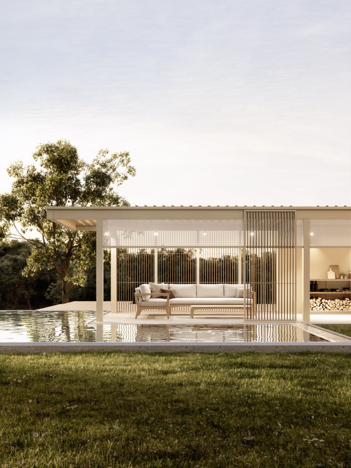 Amani pergola installation