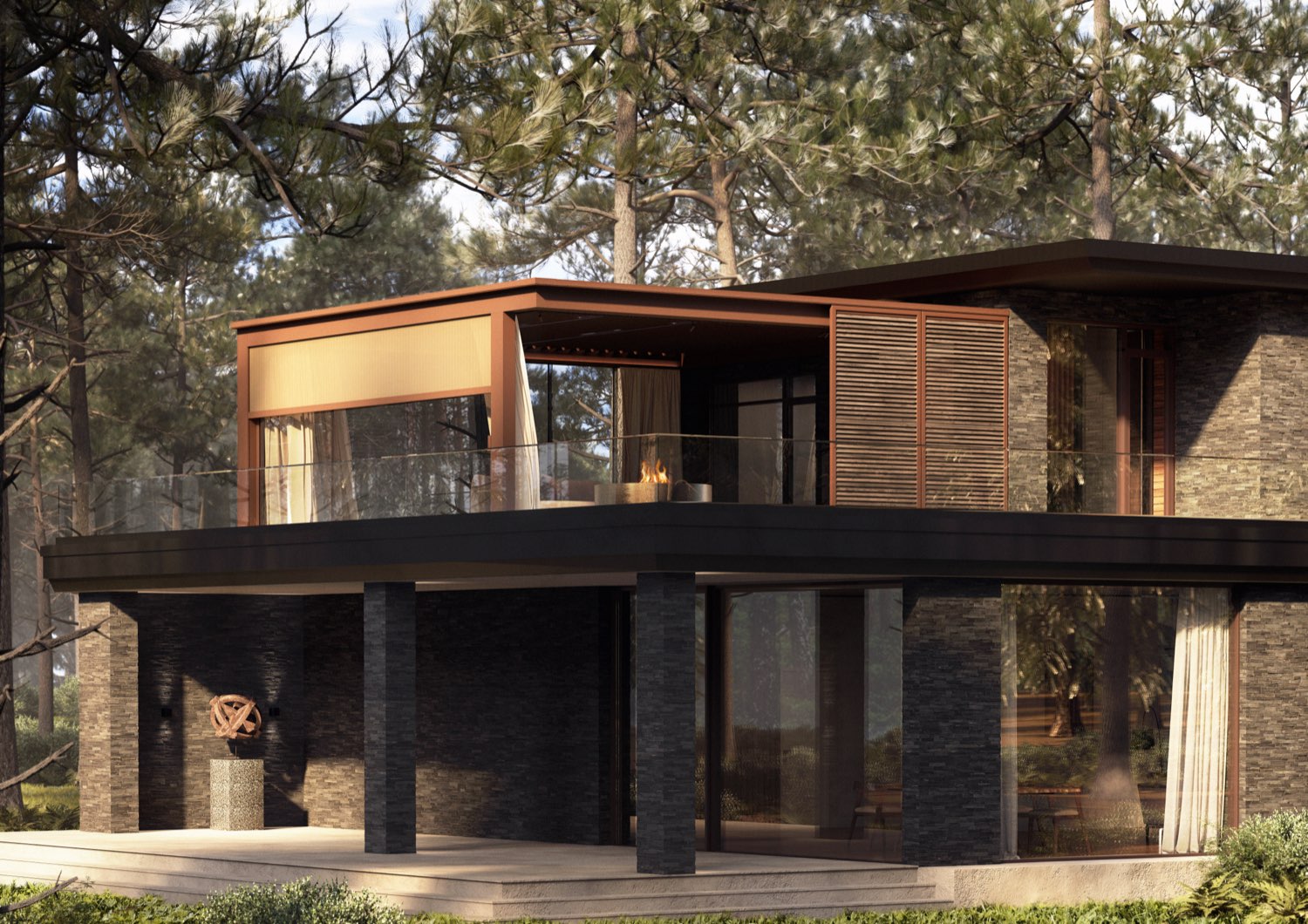 Amani pergola installation