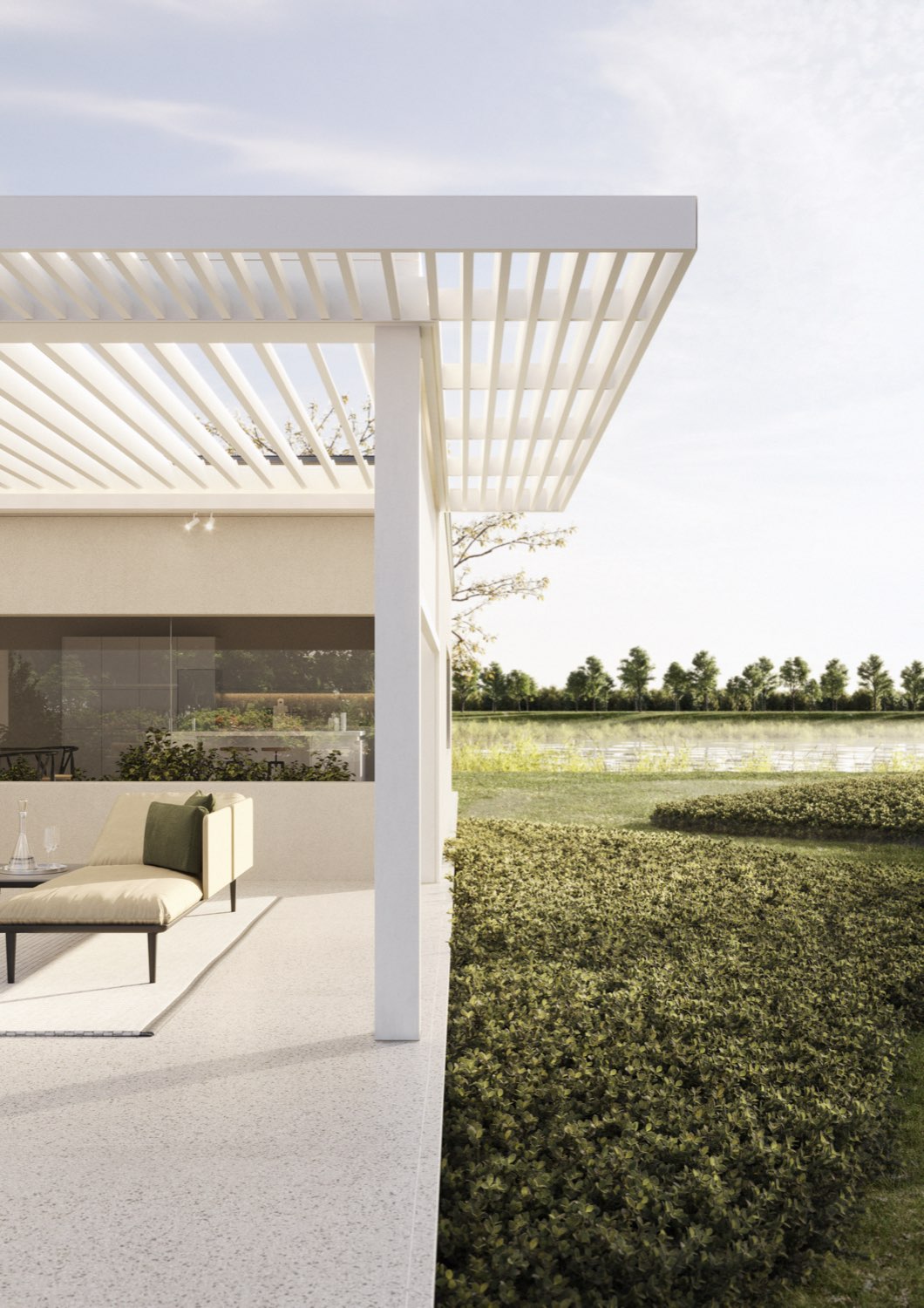 Amani pergola installation