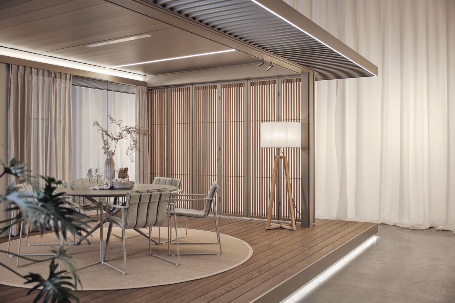 Amani pergola installation