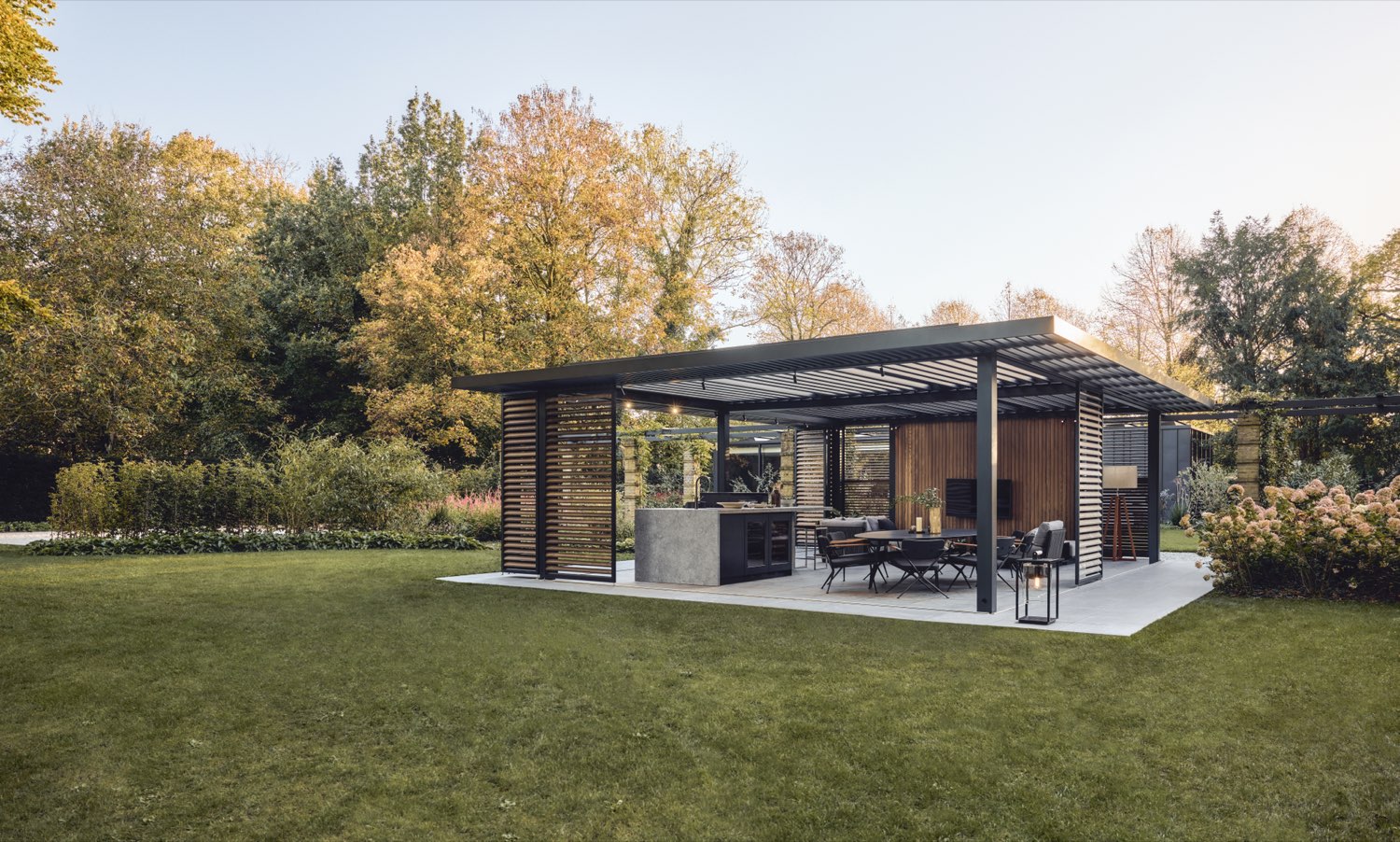 Amani pergola installation