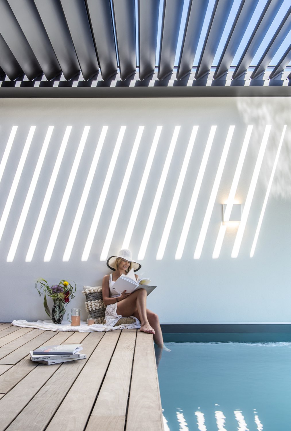 Camargue pergola installation