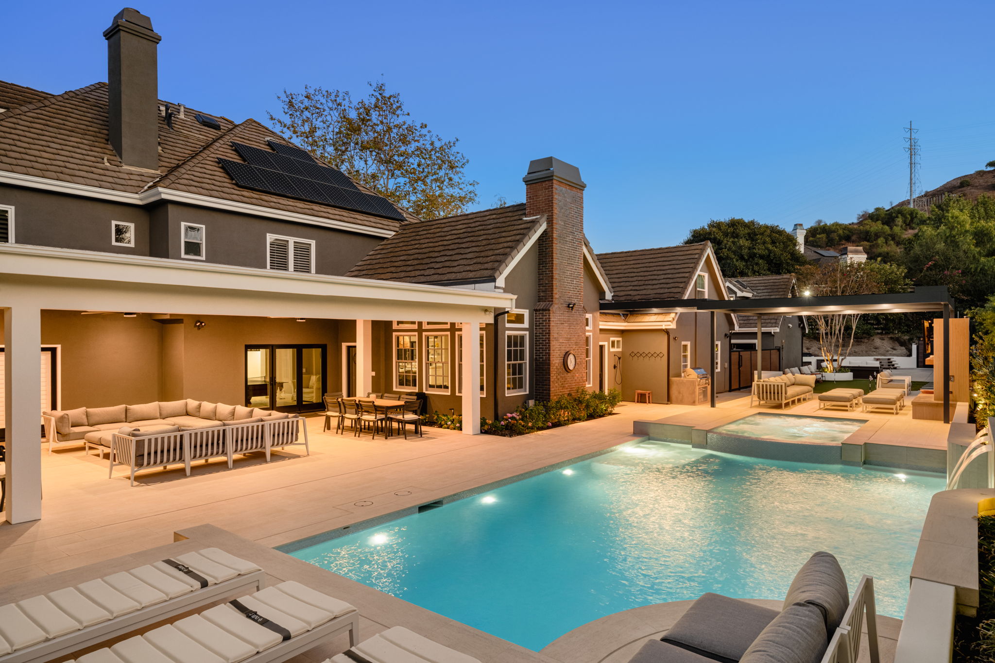 San Juan Capistrano poolside pergola project