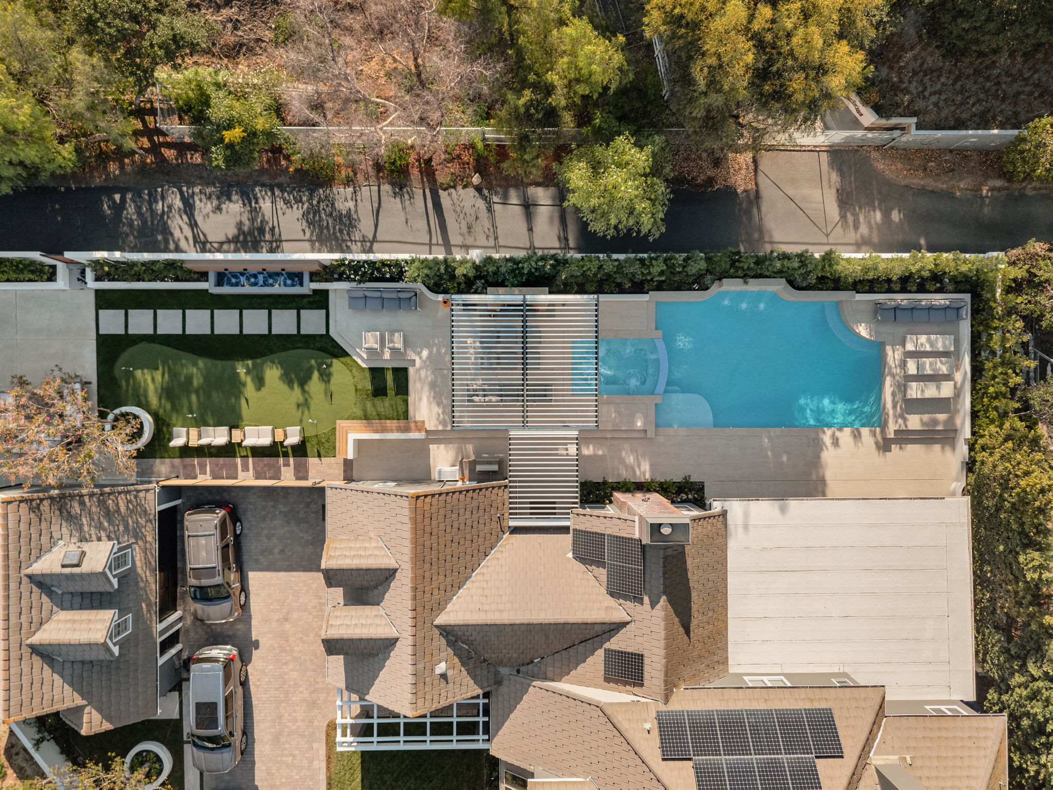 San Juan Capistrano poolside pergola project