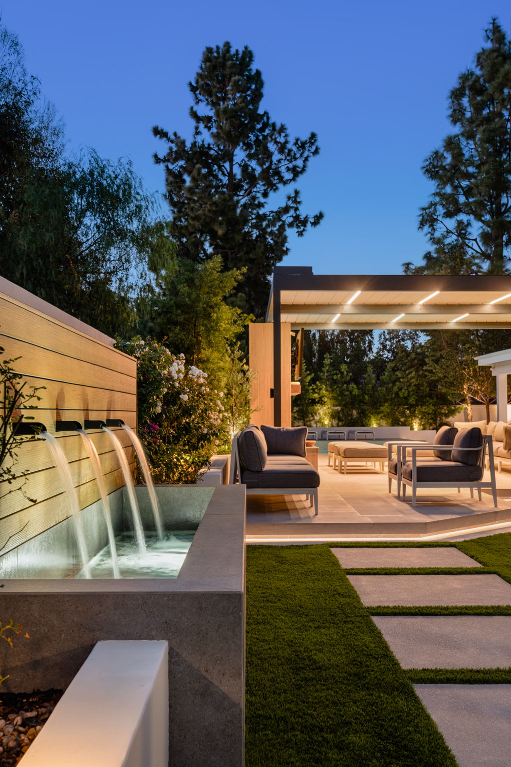 San Juan Capistrano poolside pergola project